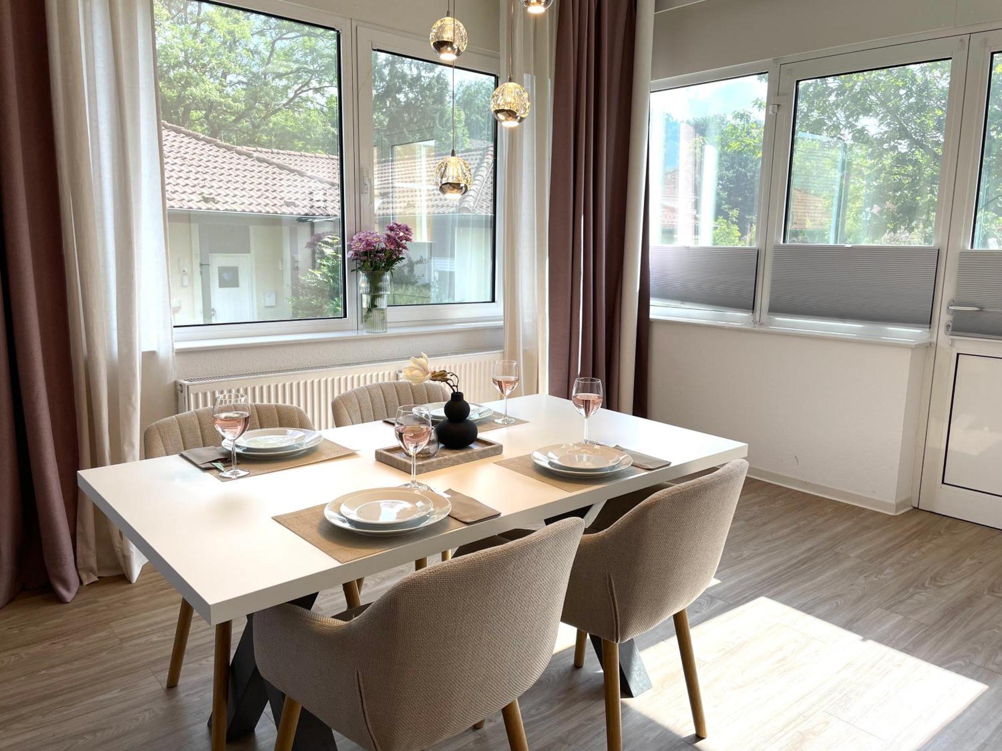 Zentrale Ruheoase Mit Terrasse Villa Bad Rothenfelde Dış mekan fotoğraf